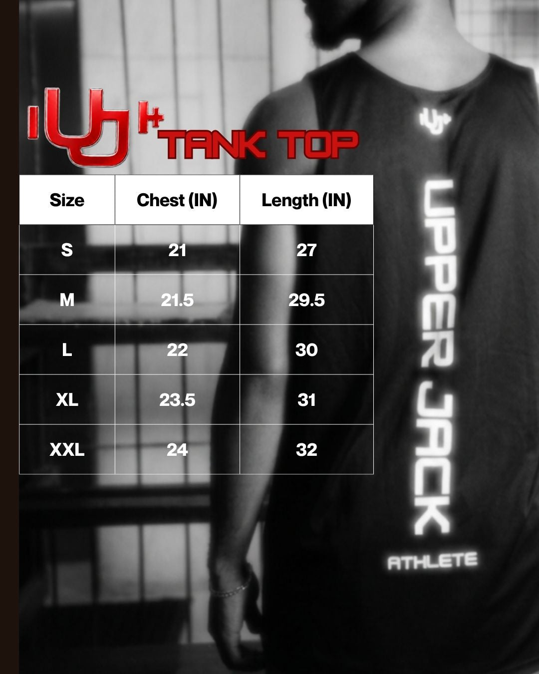 UJ TANK TOP BLACK