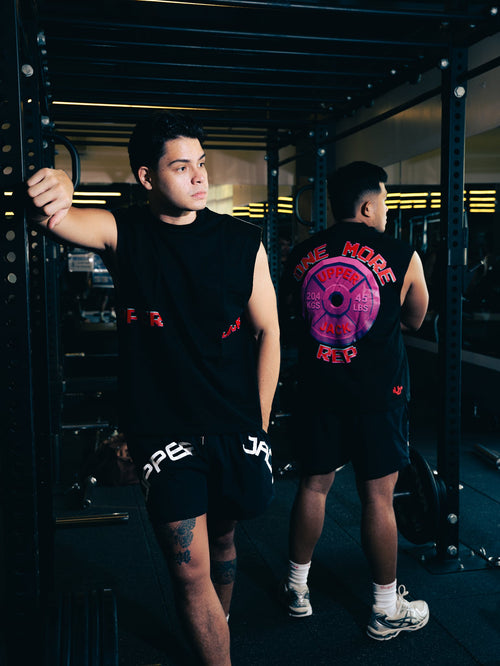 "ONE MORE REP" MUSCLE TEE