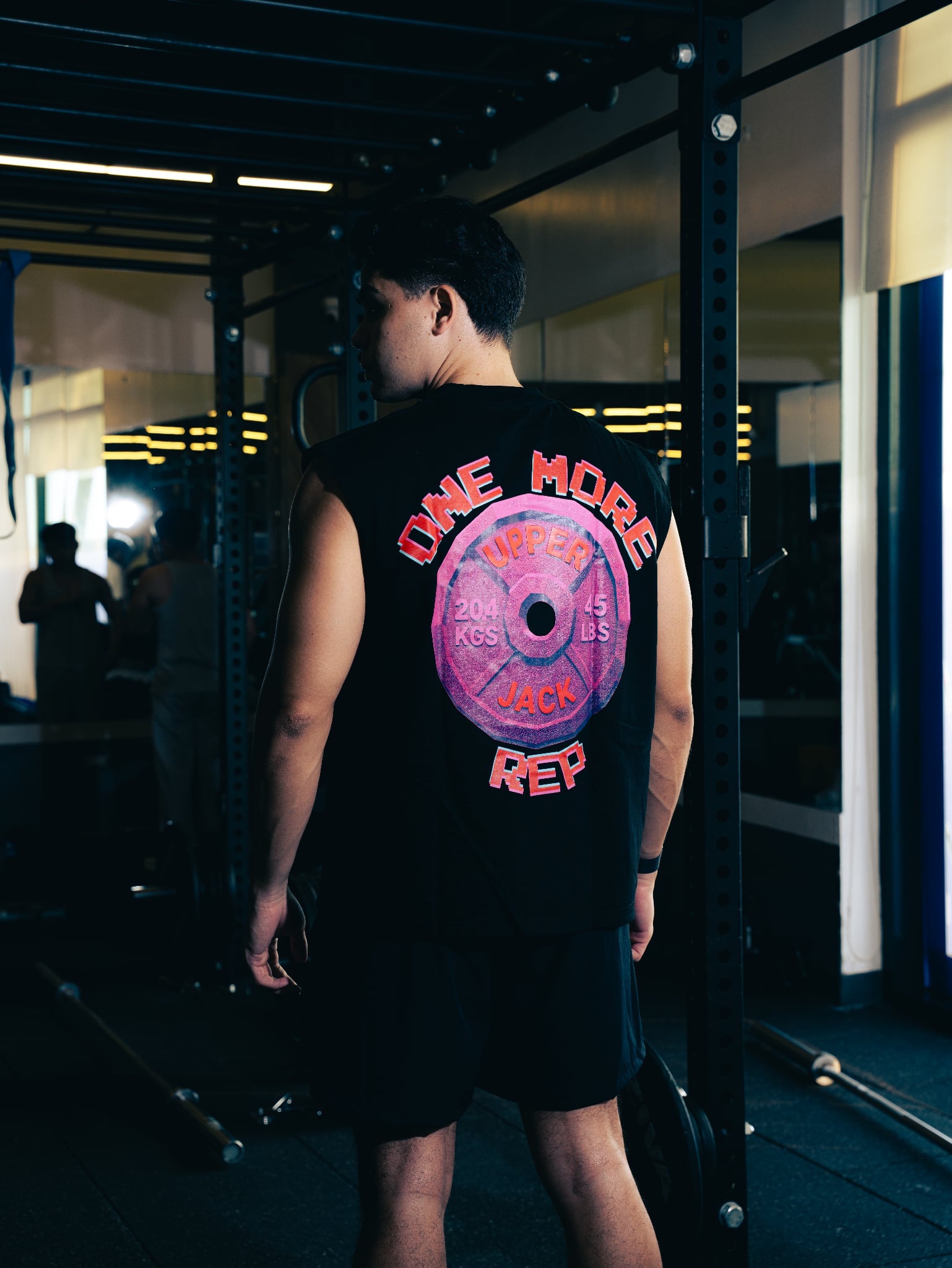 "ONE MORE REP" MUSCLE TEE